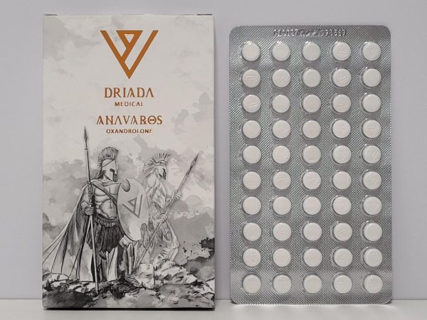 Anavar (Oxandrolone) – 100 tb/10 mg – Driada – exp. 12/2026 (shipped from Spain)