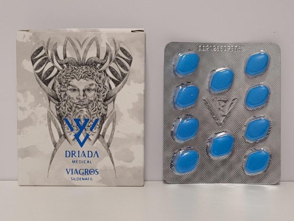 Viagra – 20 tb/100 mg – Driada – exp. 2027 (shipped from Spain)
