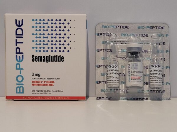 Semaglutide – 3 mg – Bio-Peptide - expires 2028 (shipped from Spain)