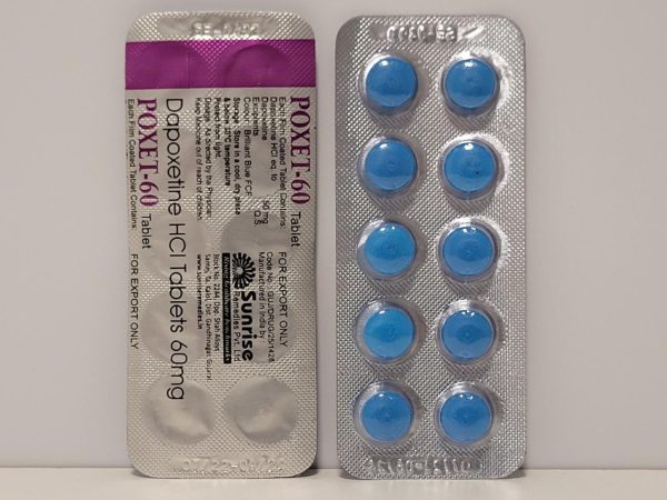 Dapoxetine – 10 tb/60 mg – Sunrise Remedies – expires 06/2024 (shipped from Spain)
