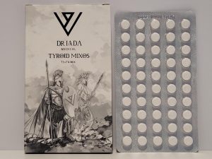 T3 + T4 Mix - 100 tb/ (10 mg/62.5 mg) - Driada - exp. 12/2027 (shipped from Spain)