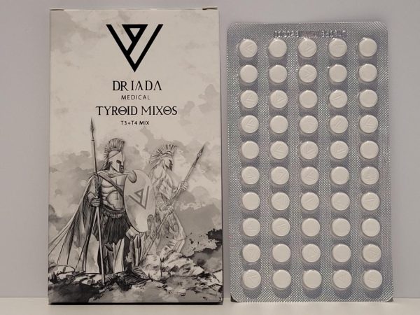 T3 + T4 Mix - 100 tb/ (10 mg/62.5 mg) - Driada - exp. 12/2027 (shipped from Spain)